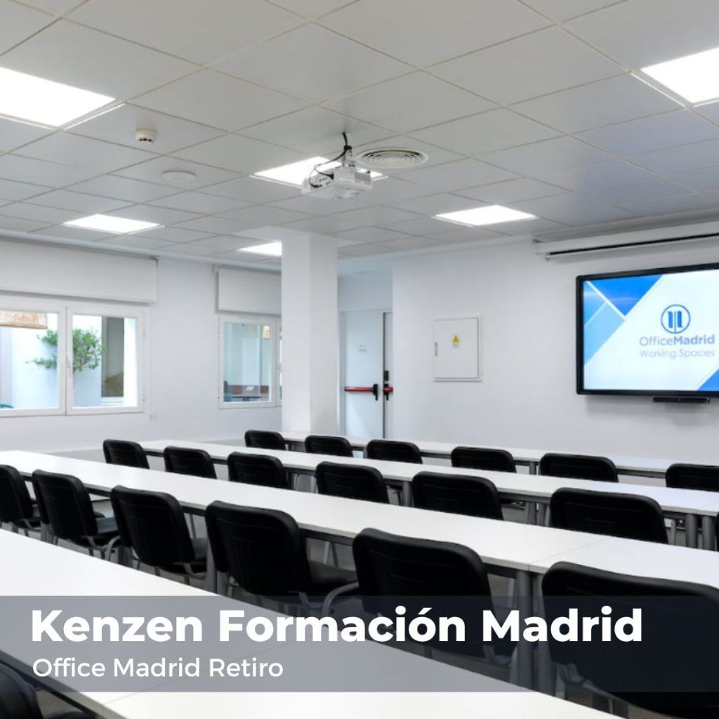 Aula de Kenzen Formación en Madrid, en Office Madrid Retiro